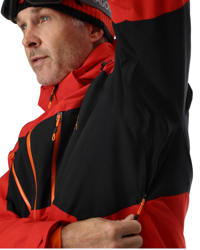 Spyder RIVAL JACKET Herren Skijacke Winterjacke spyder red