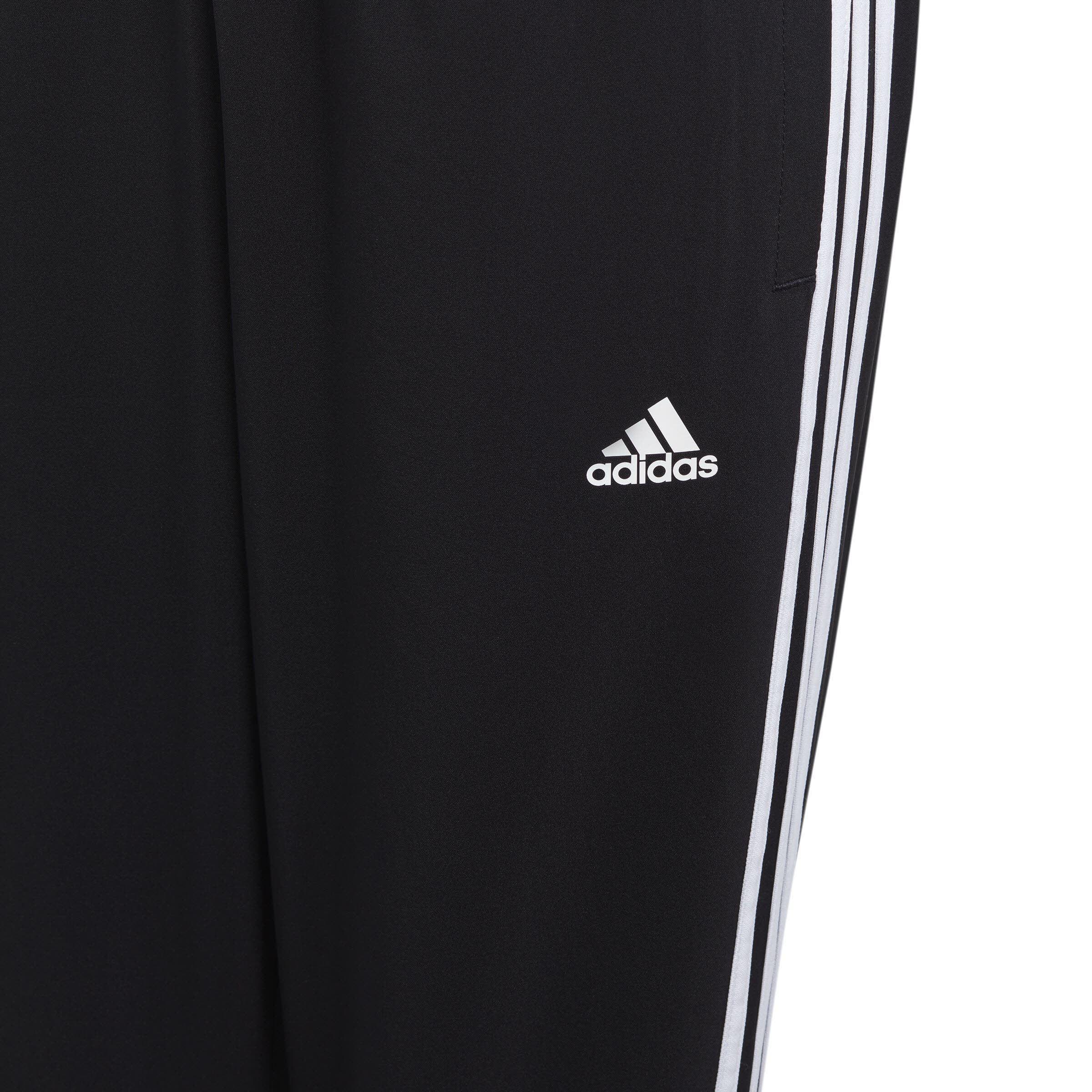 adidas Essentials 3-Streifen Woven Hose Jogginghose Kinder schwarz