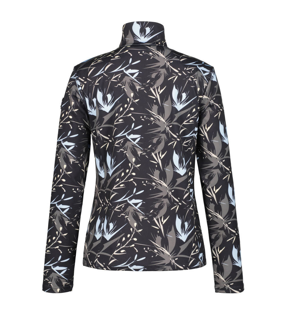 Luhta Armisvesi Damen Jacke Longsleeve Midlayer Zip-Jacke schwarz