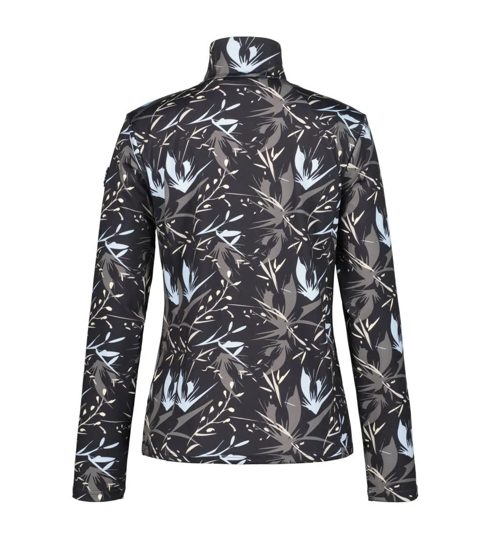 Luhta Armisvesi Damen Jacke Longsleeve Midlayer Zip-Jacke schwarz