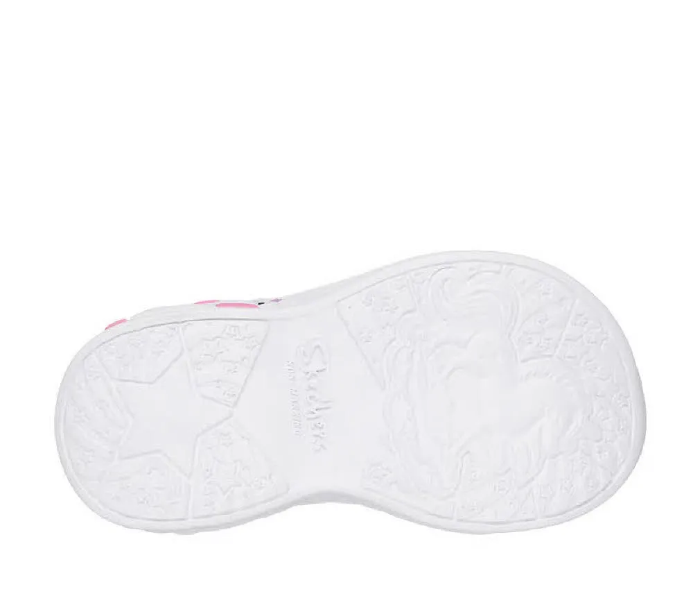 Skechers Unicorn Dreams Sandale – Verträumte Einhörner Sandaletten Mädchen violett