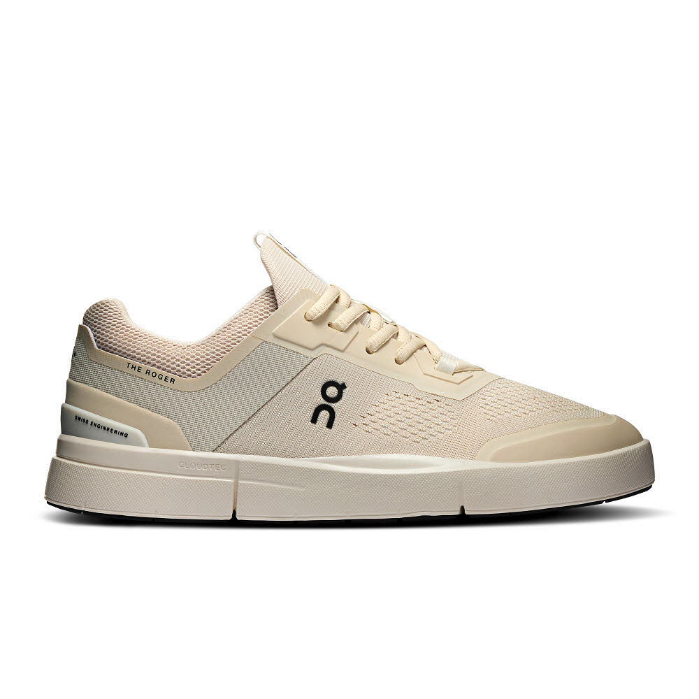 ON THE ROGER SPIN Damen Sneaker Low sportlich Freizeitschuhe sand/ivory