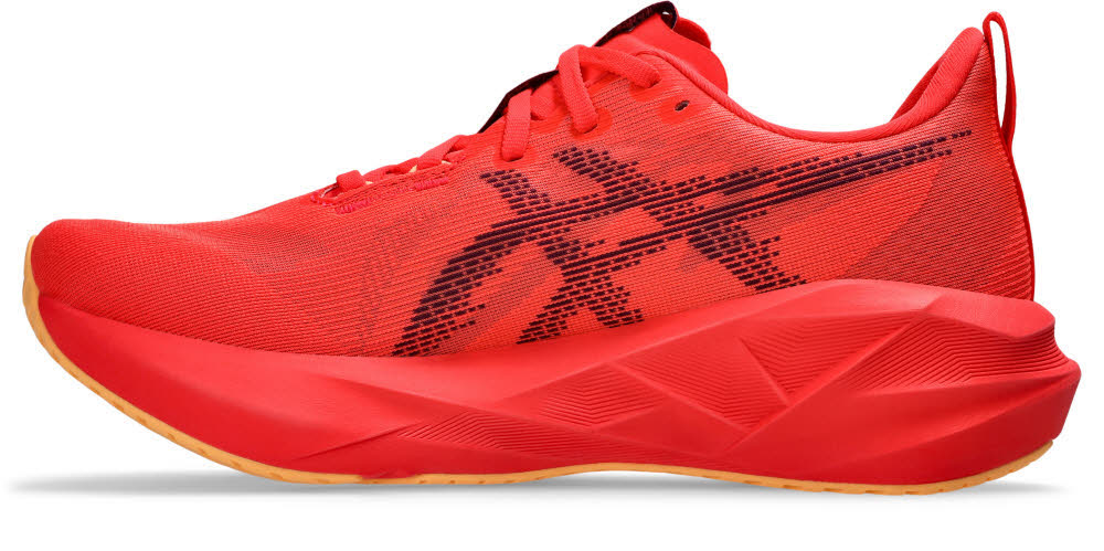 Asics NOVABLAST 5 Herren Laufschuhe Joggingschuhe flash red/edo purple