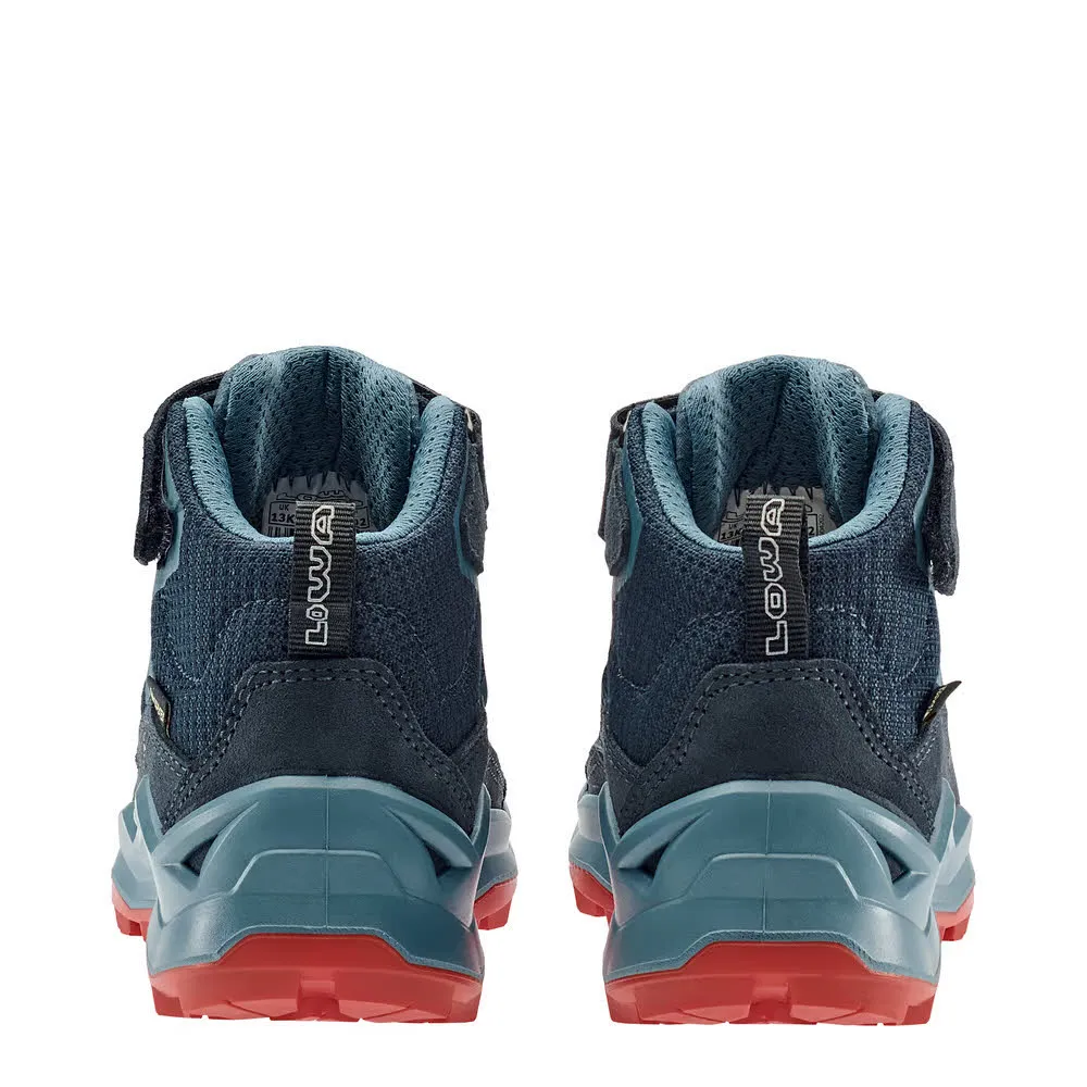 Lowa MADDOX PRO GTX MID VC JR Kinder Wanderschuhe High navy/rauchblau