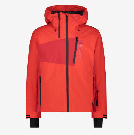 CMP Herren Skijacke Snowboardjacke rot