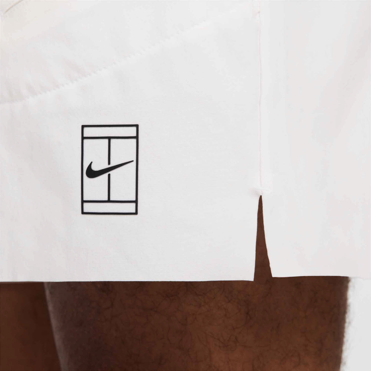 NikeCourt Advantage Men"s Dri-Fit Herren Tennisshorts weiß