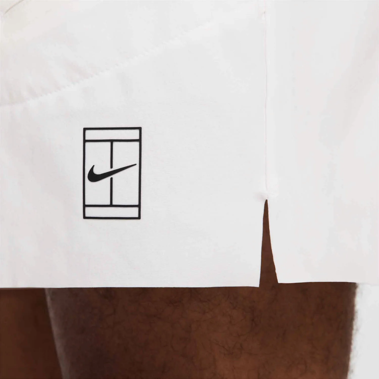 NikeCourt Advantage Men"s Dri-Fit Herren Tennisshorts weiß