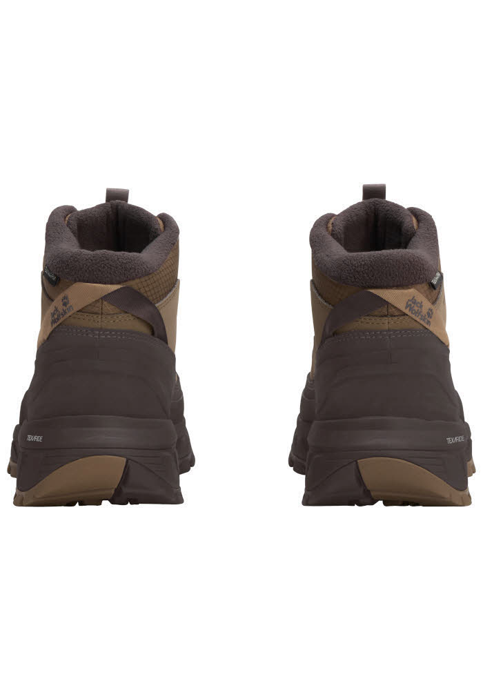 JACK WOLFSKIN WILD QUEST TEXAPORE MID M Winterstiefel Herren braun