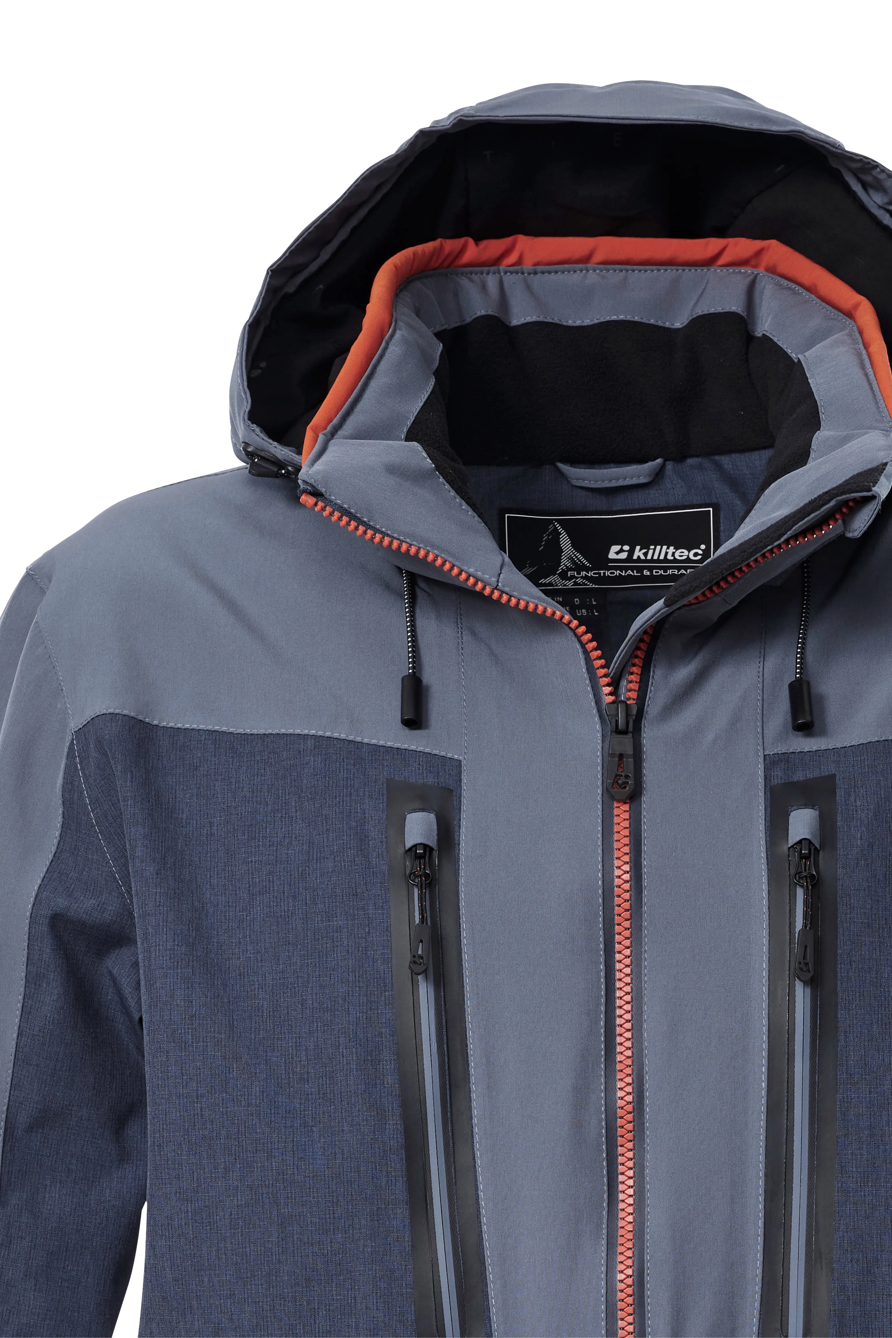 Killtec Ksw 47 Skijacke Winterjacke Herren grau