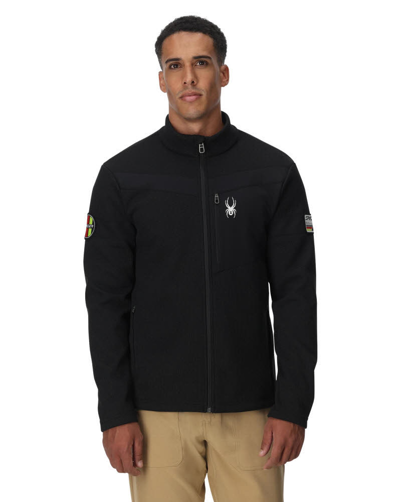 Spyder Wengen Bandit Fleecejacke Herren schwarz