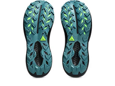 Asics TRABUCO 14 GTX Herren Trailrunning-Schuhe Laufschuhe black/misty pine