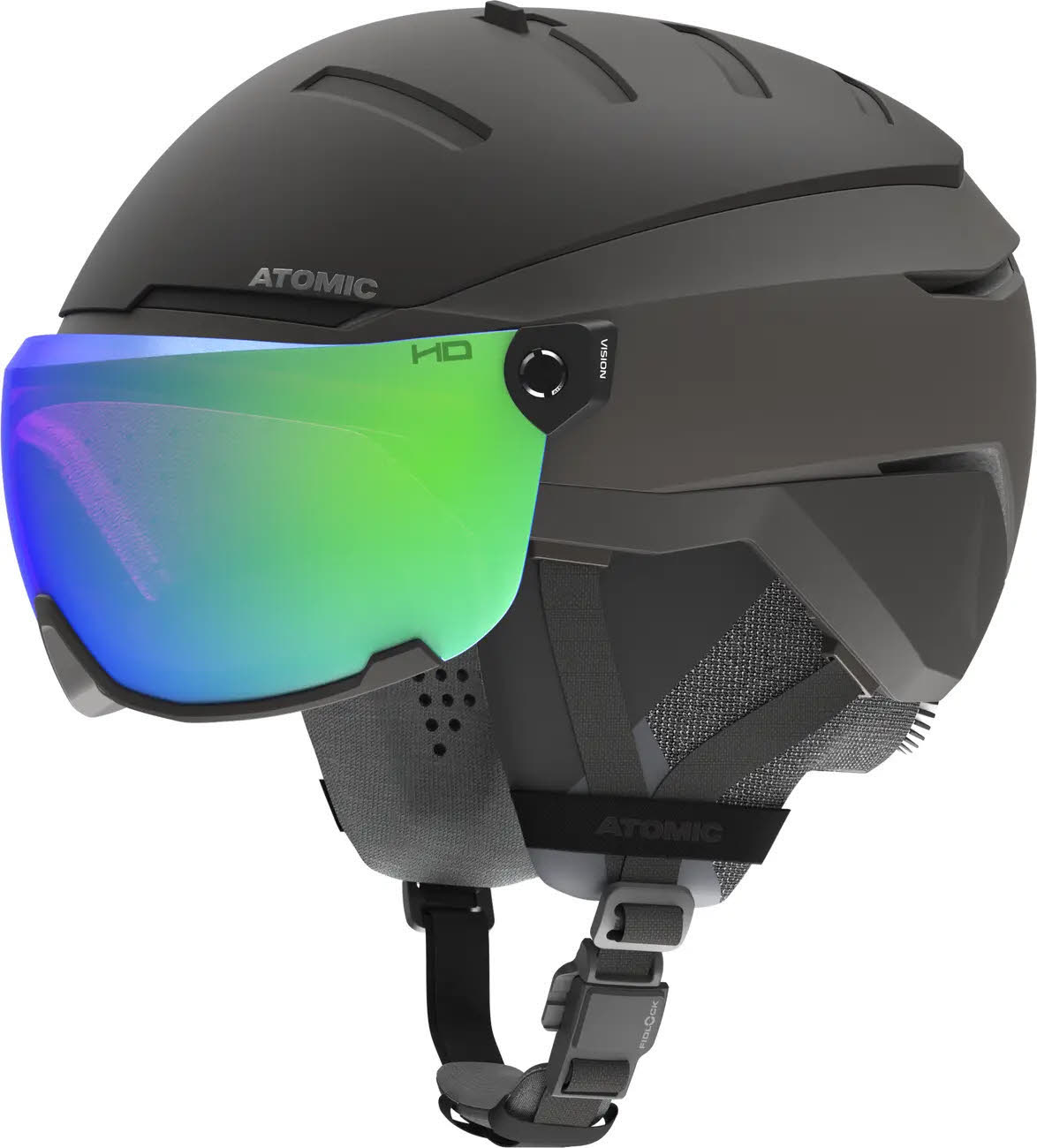 Atomic Savor GT Amid Visor Skihelm mit Visier schwarz