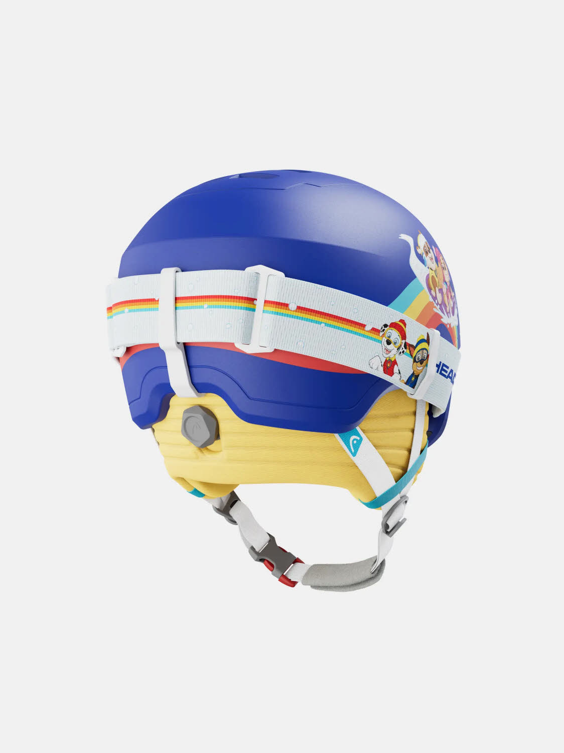 Head YUKI SET Kinder Skihelm Snowboardhelm paw blue
