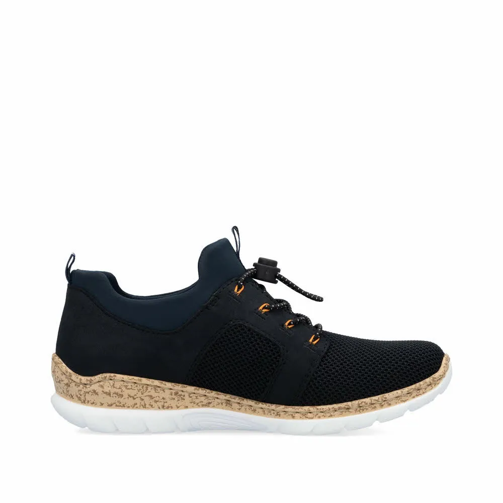 Rieker Damen Slipper blau