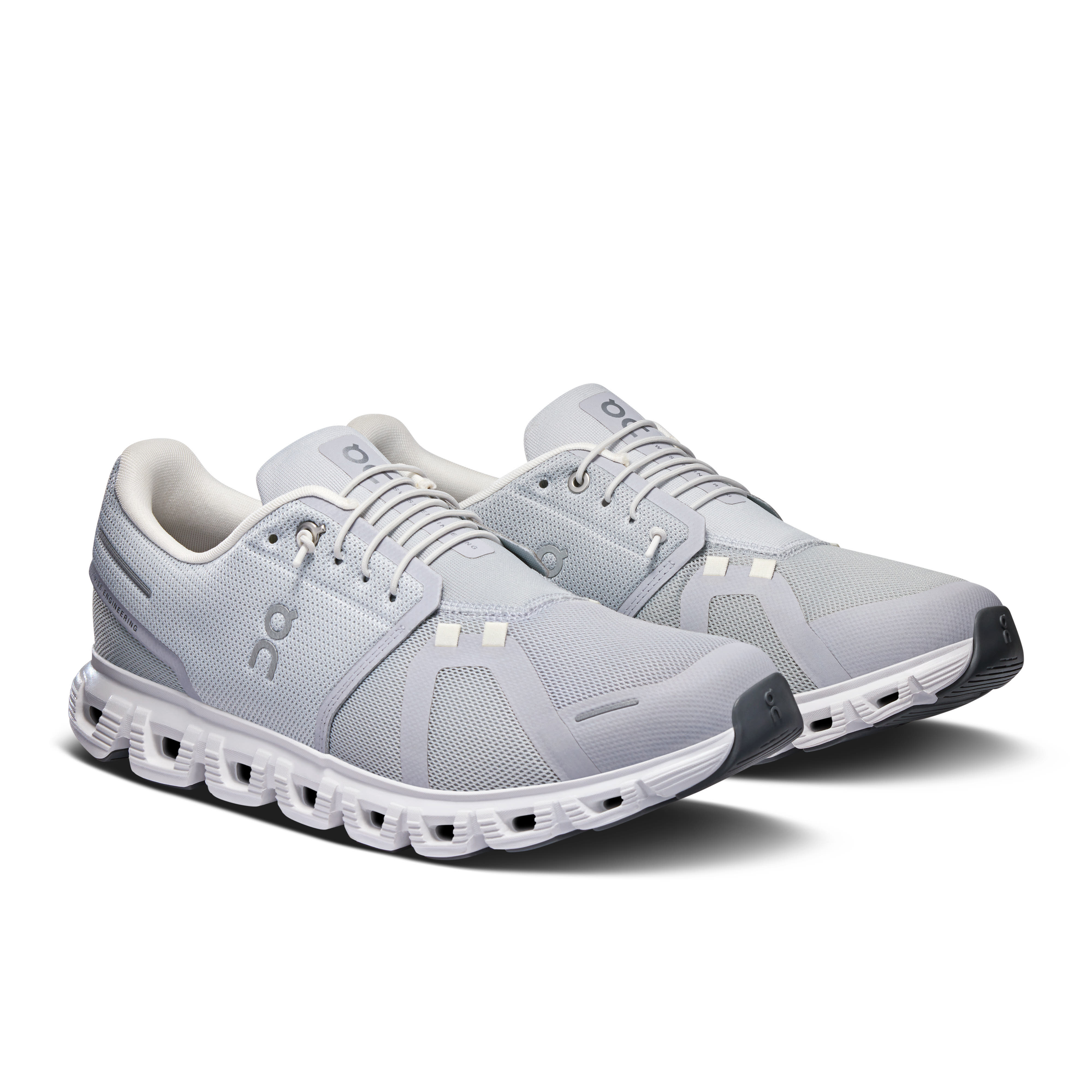 ON Cloud 6 Sneaker Freizeitschuh Herren weiß hellgrau