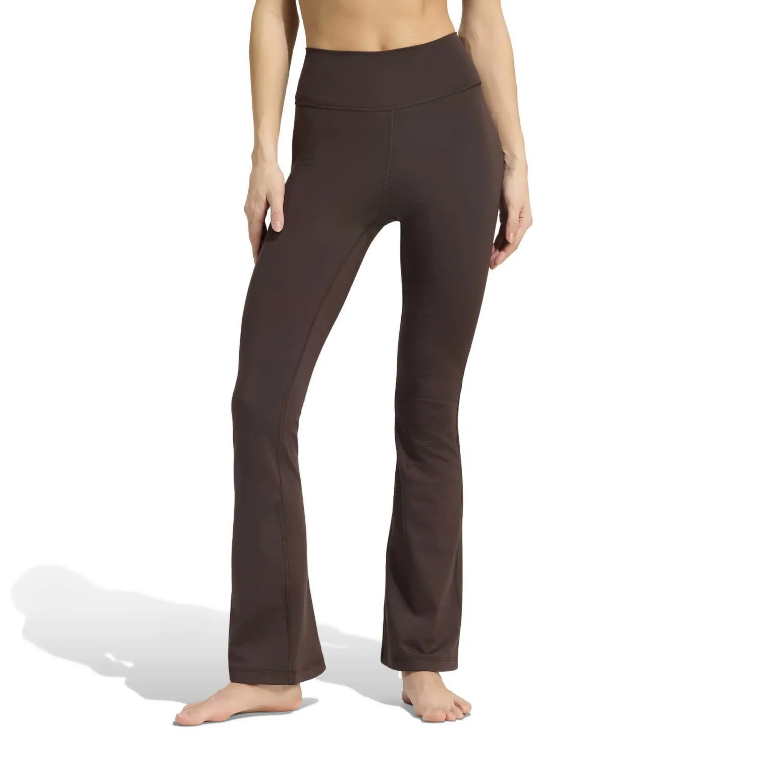 adidas ALLME ESS FLARE Damen Leggings Sporthose braun