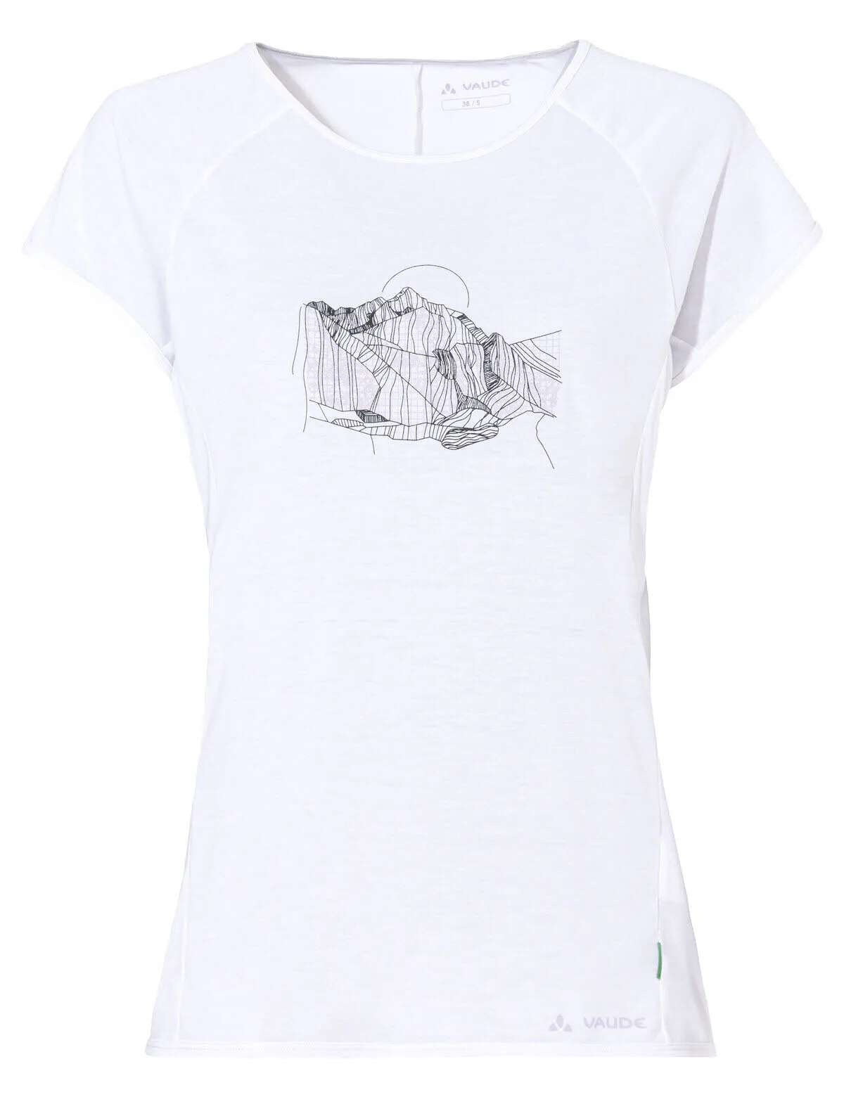 Vaude Tekoa T-Shirt II Wandershirt Damen weiß