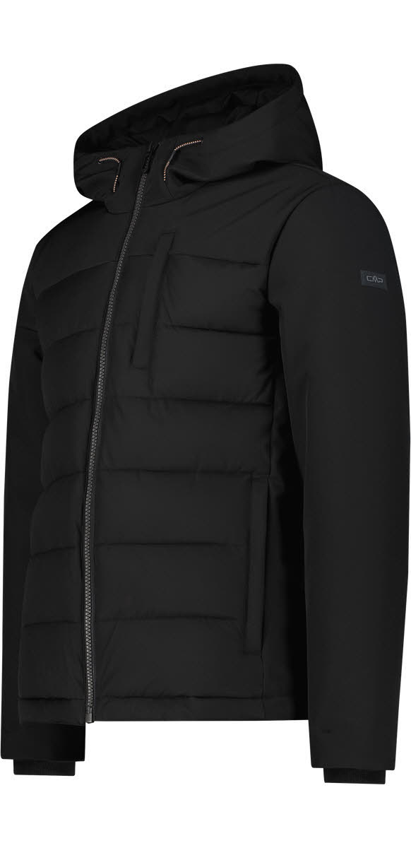CAMPAGNOLO MAN JACKET FIX HOOD Freizeitjacken Herren nero