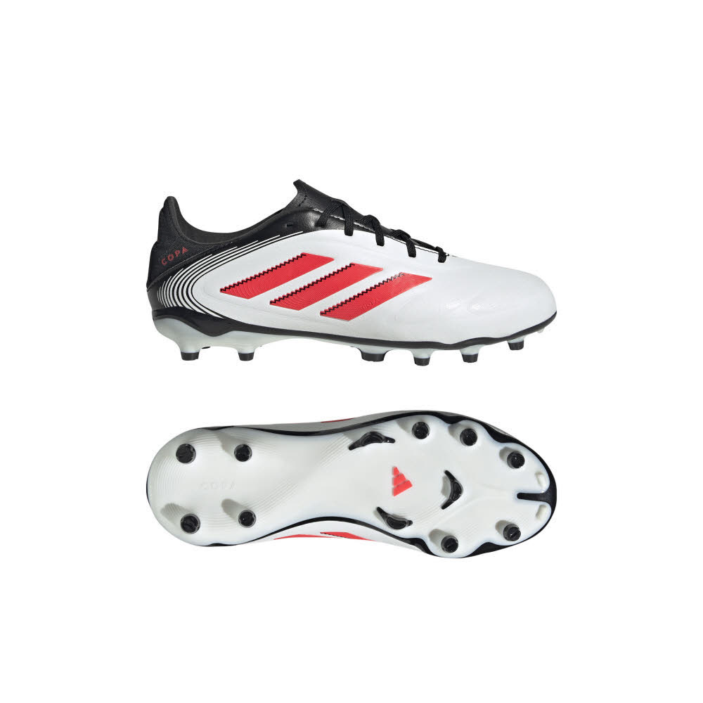 adidas Copa Pure 3 League Kids FG/MG Fußballschuh Kinder weiß rot schwarz