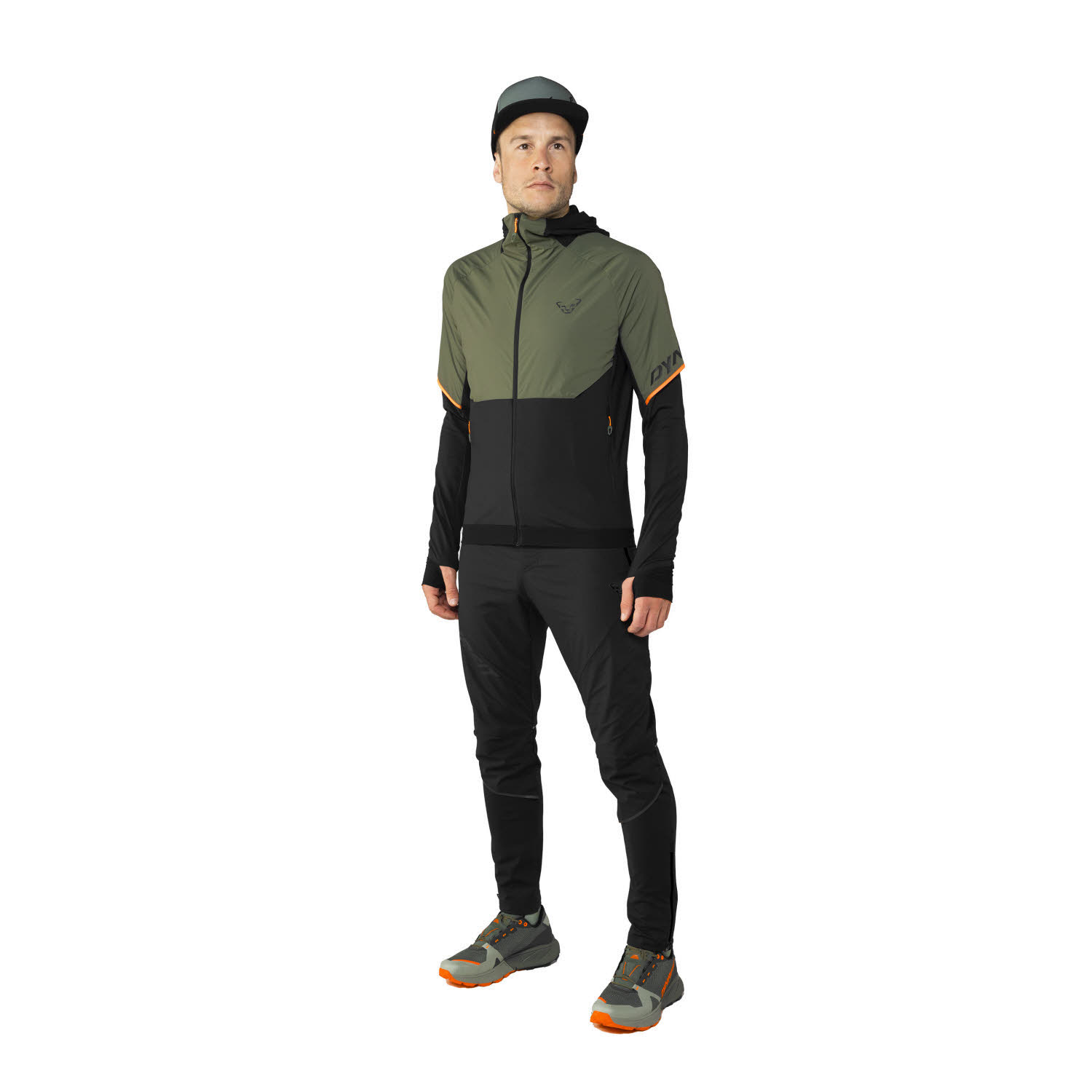 Dynafit Alpine Hybrid Herren Laufhose Wanderhose schwarz