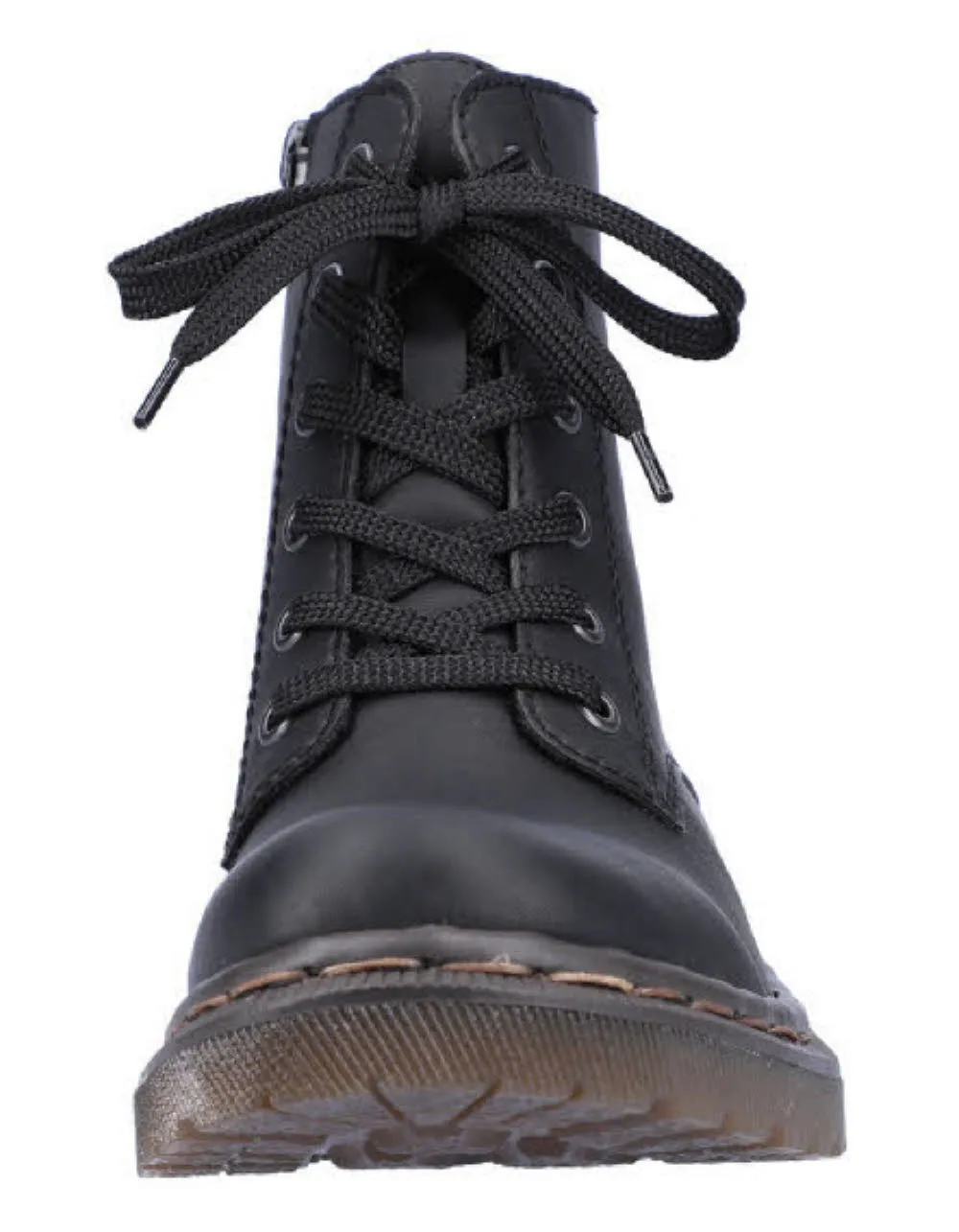 Rieker HWK Damen Stiefel Stiefeletten Modestiefel schwarz