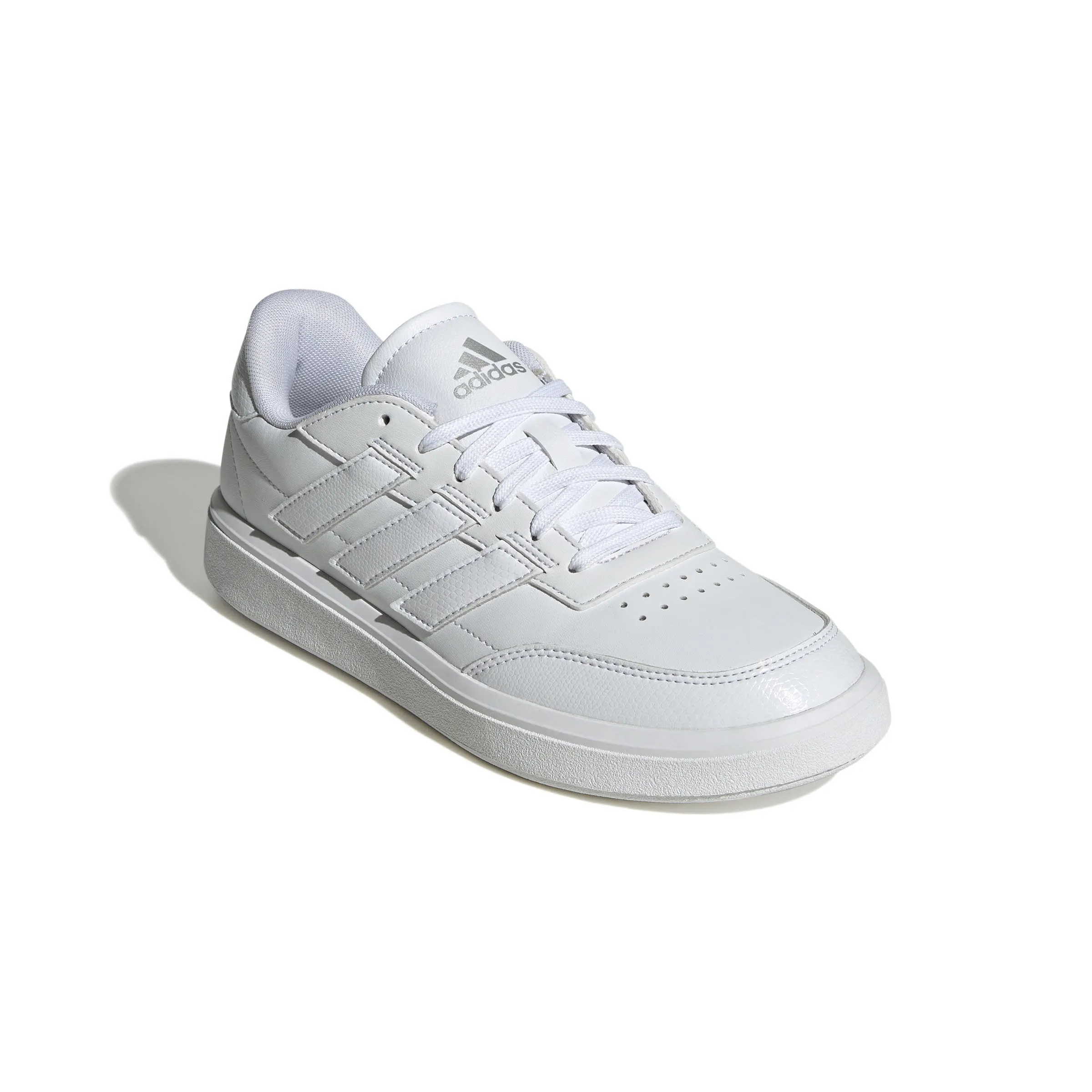 adidas Courtblock Damen Sportschuhe Alltagsschuhe weiß