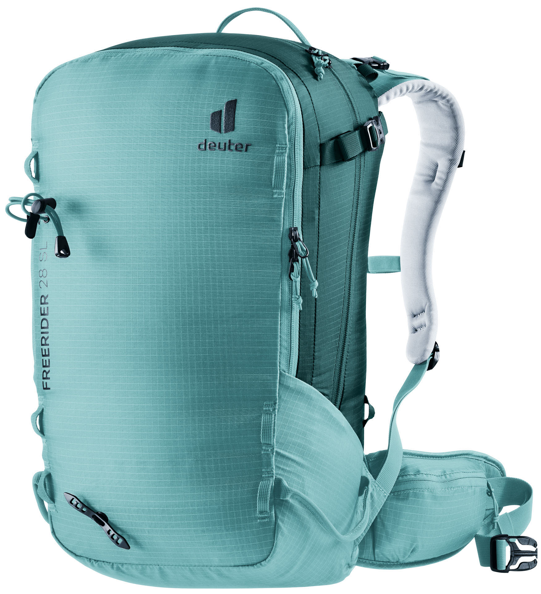 Deuter Freerider 28 SL Skitourenrucksack robust atmungsaktiv schneeabweisendes Material Blau