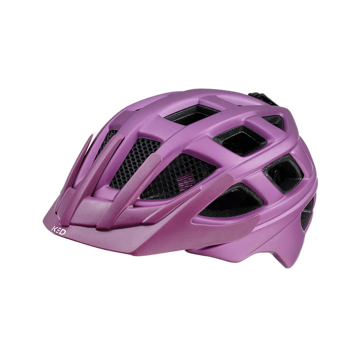 KED KAILU Mädchen Radhelm Fahrradhelm Mountainbike violet matt