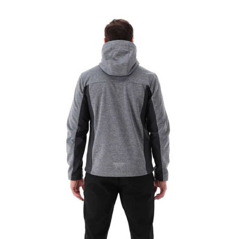 CMP MAN JACKET ZIP HOOD Outdoorjacke Herren grau