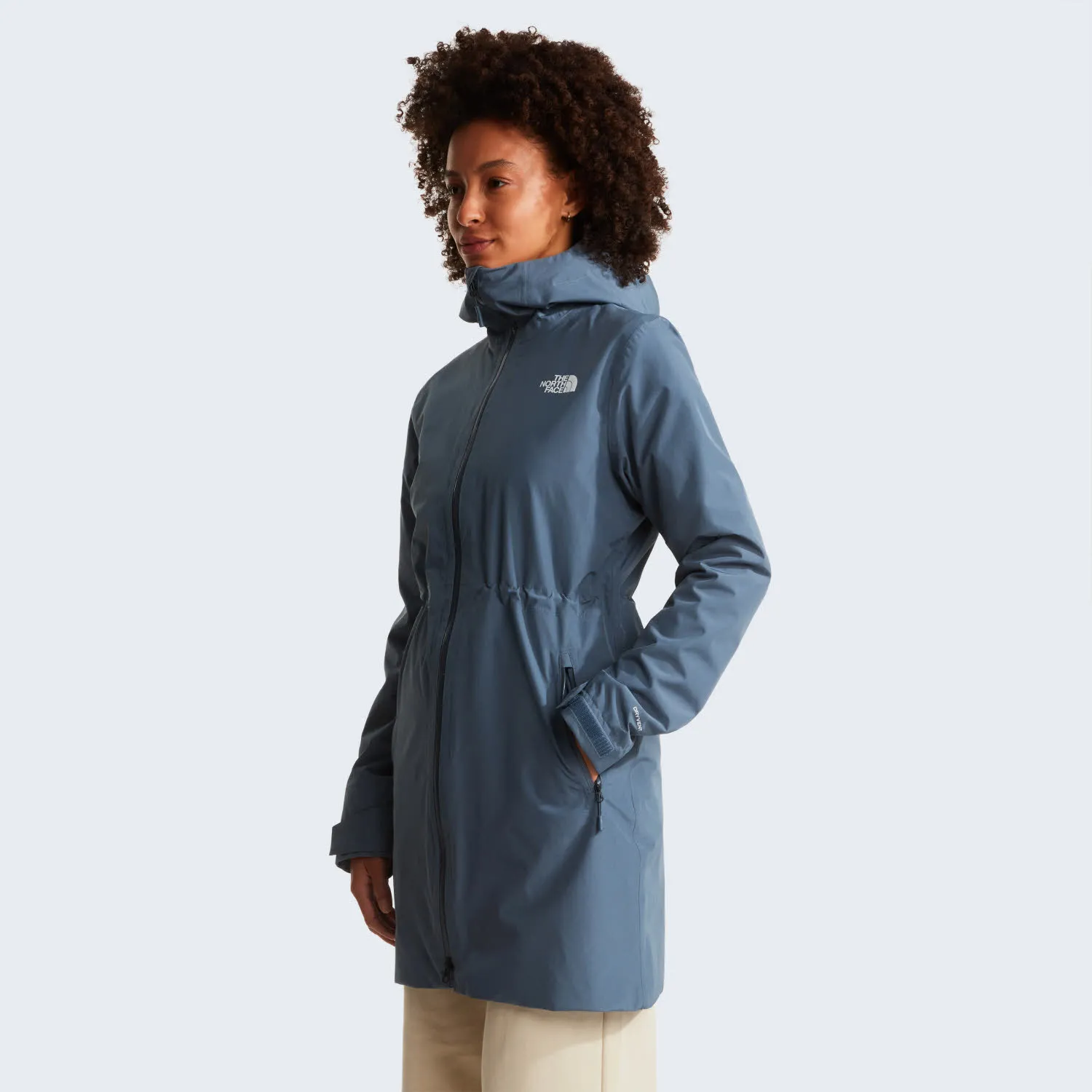 The North Face DRY HIKESTELLER PKA Damen Wanderjacke Regenjacke granite grey