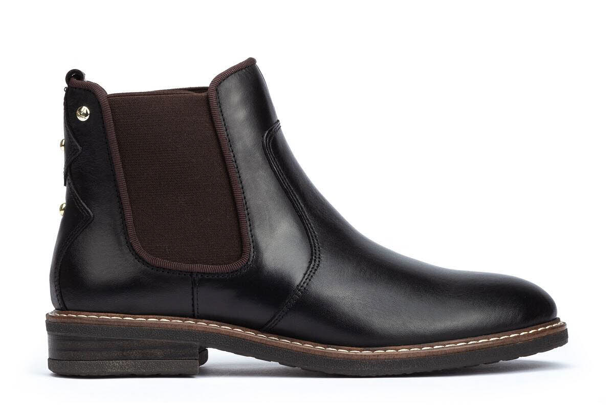 Pikolinos Aldaya Damen Stieflette Slipper ungefüttert schwarz NEU