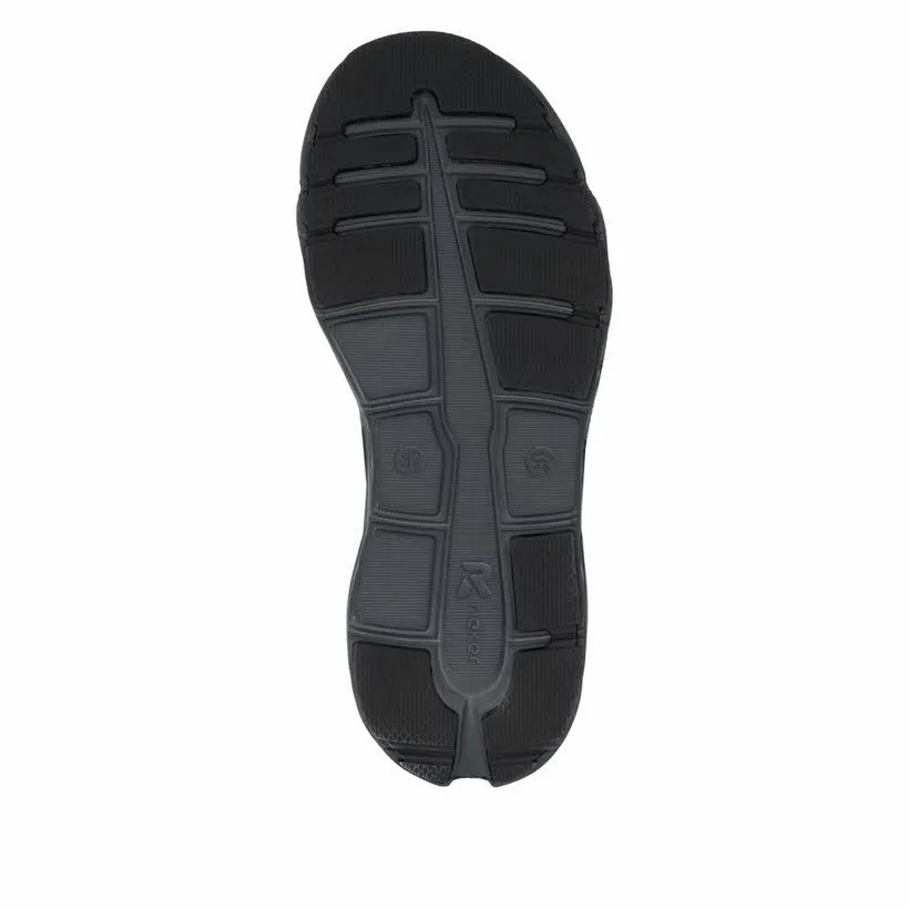 Rieker Damen Sneaker Halbschuhe low schwarz
