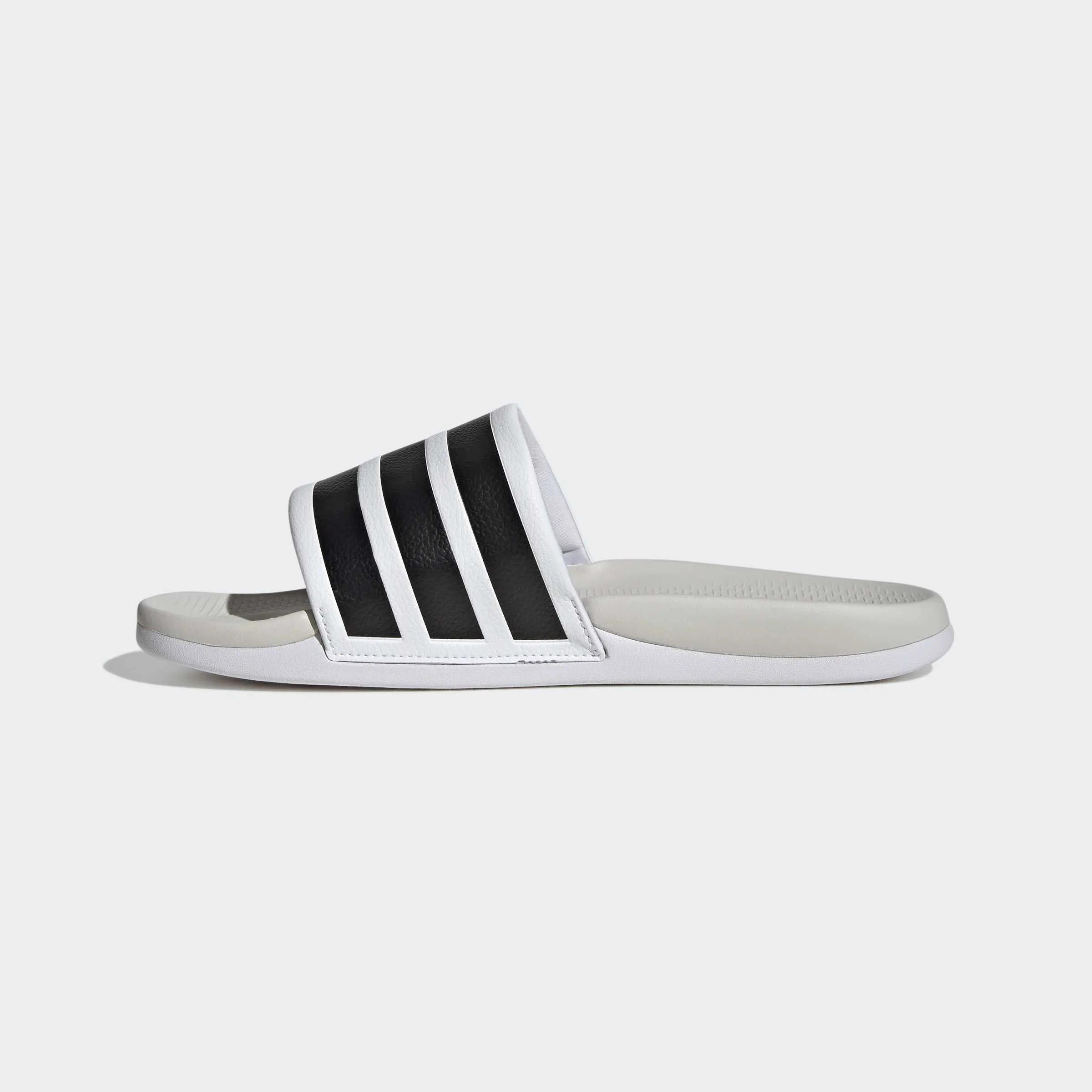 adidas ADILETTE COMFORT 2.0 Unisex Badelatschen weiß/schwarz