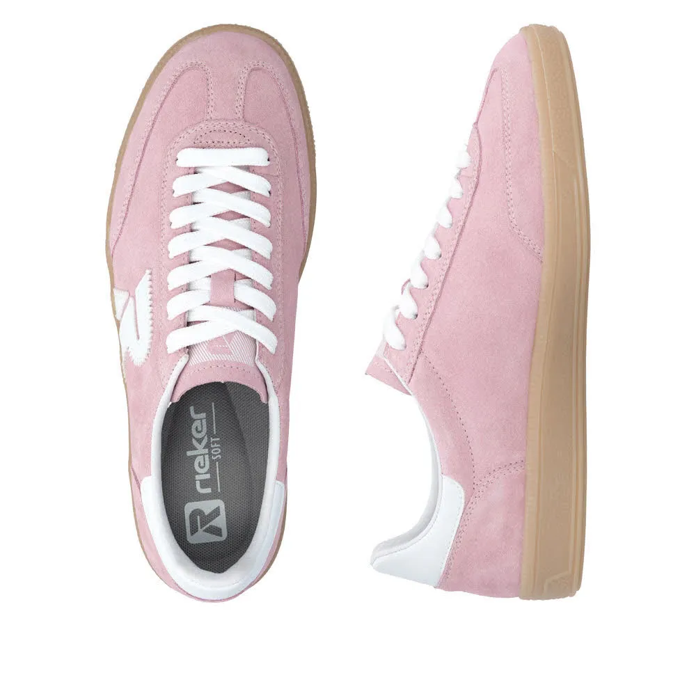 Rieker DamenSAN DIEGO Sneaker rosa