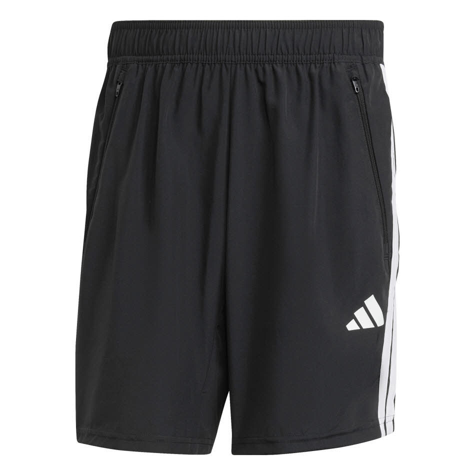 adidas Essentials Training 3-Streifen Woven Shorts Herren Sportshorts schwarz