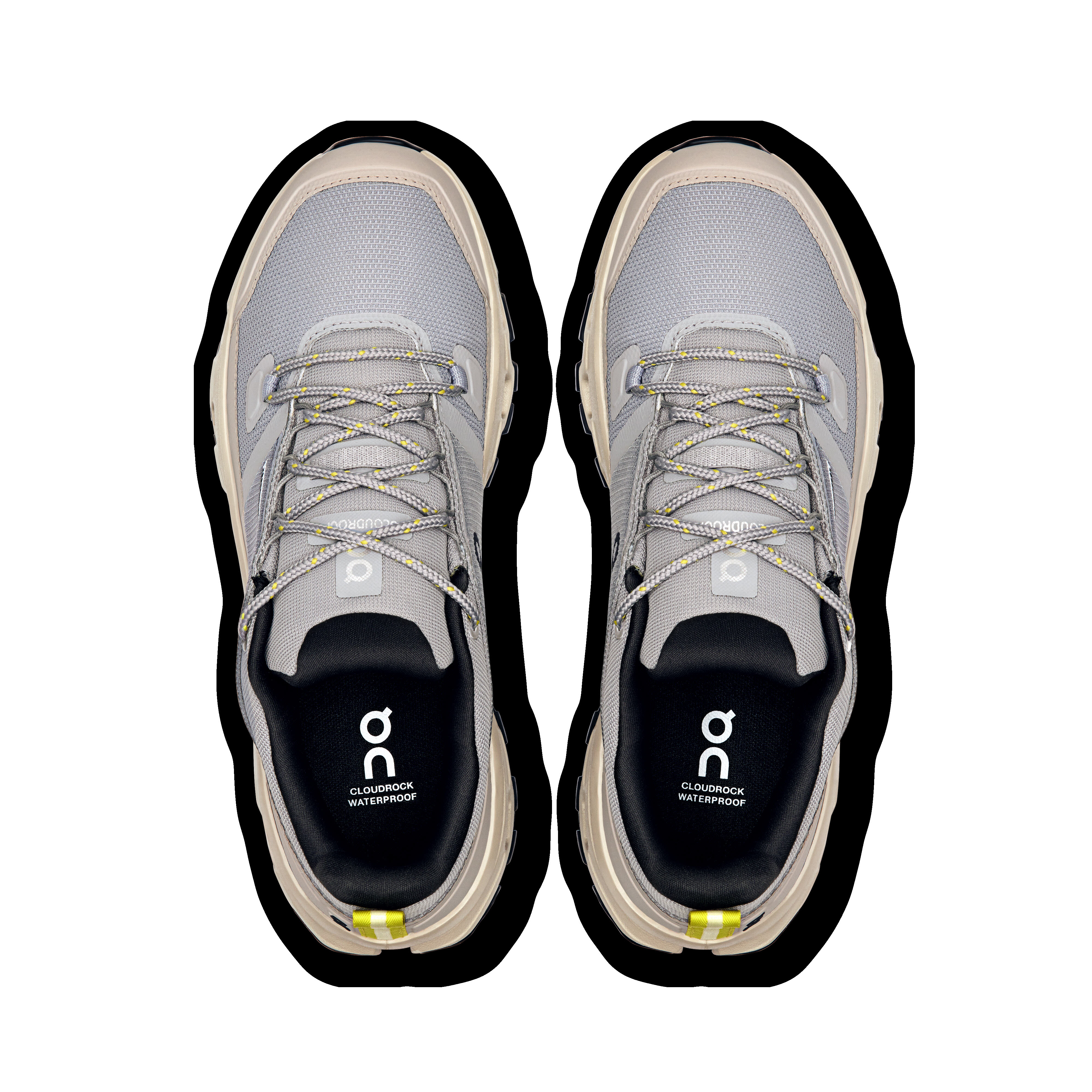ON Cloudrock Low WP Trekkingschuhe Wanderschuhe Damen grau