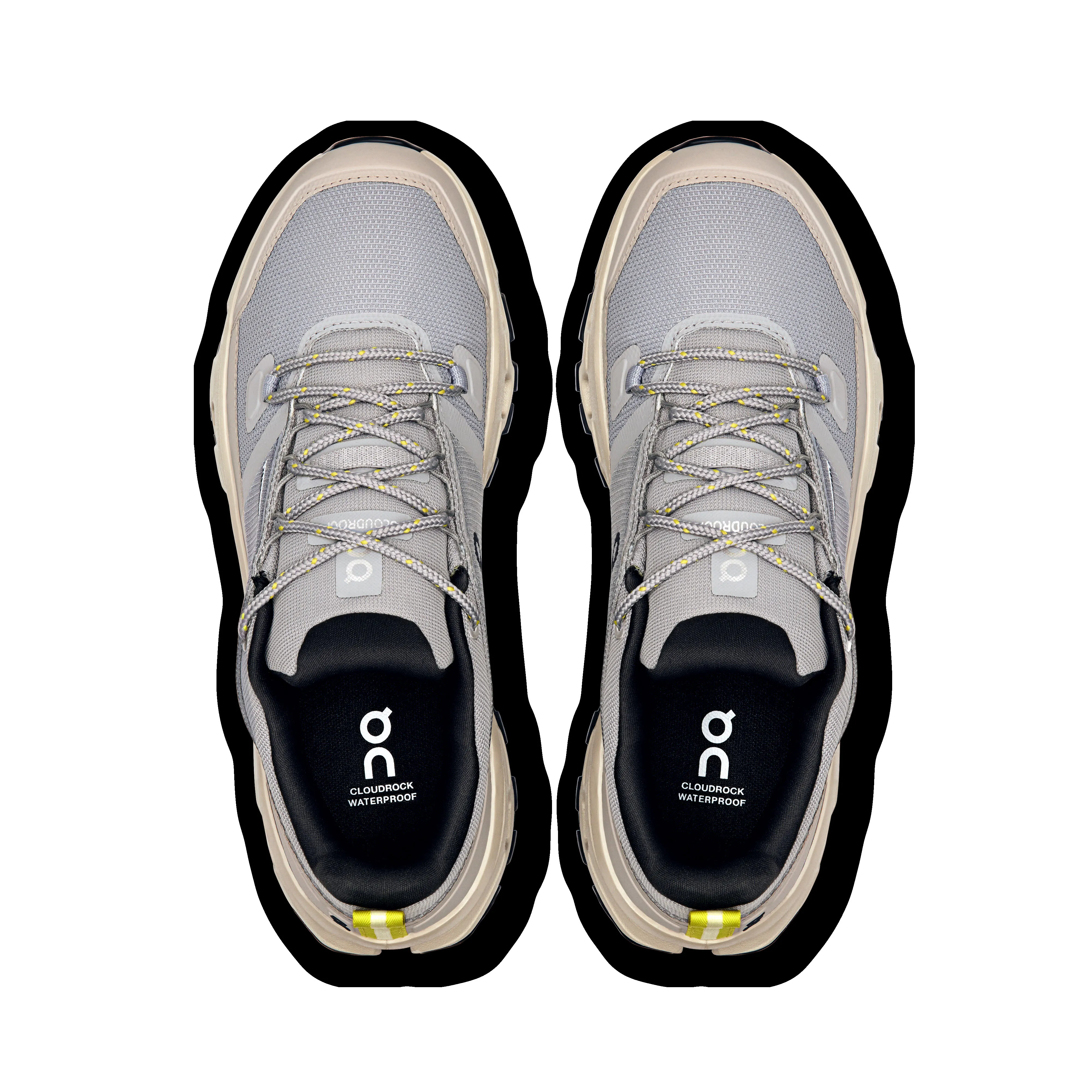 ON Cloudrock Low WP Trekkingschuhe Wanderschuhe Damen grau