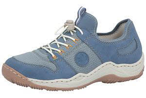 Rieker Damen Slipper blau