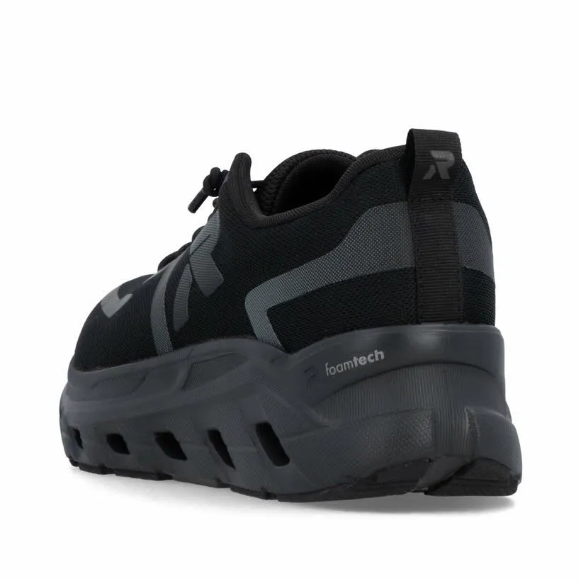 Rieker Damen Sneaker Halbschuhe low schwarz