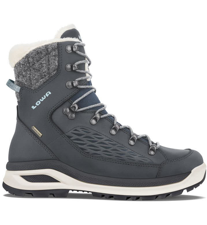 Lowa Renegade EVO Ice GTX WS Damen Wanderschuhe Winterschuhe Stiefel blau