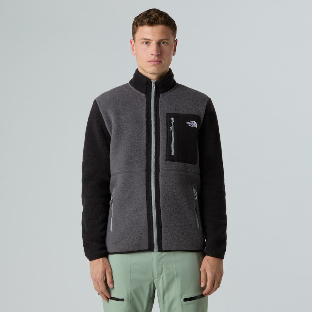 The North Face Yumiori Herren Fleecejacke Freizeitjacke schwarz grau Bild 5 The North Face Yumiori Herren Fleecejacke Freizeitjacke schwarz grau