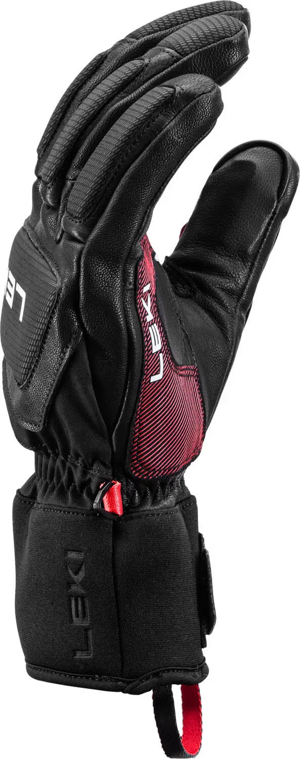 Leki Griffin Pro 3D Herren Skihandschuhe Fingerlinge schwarz/rot