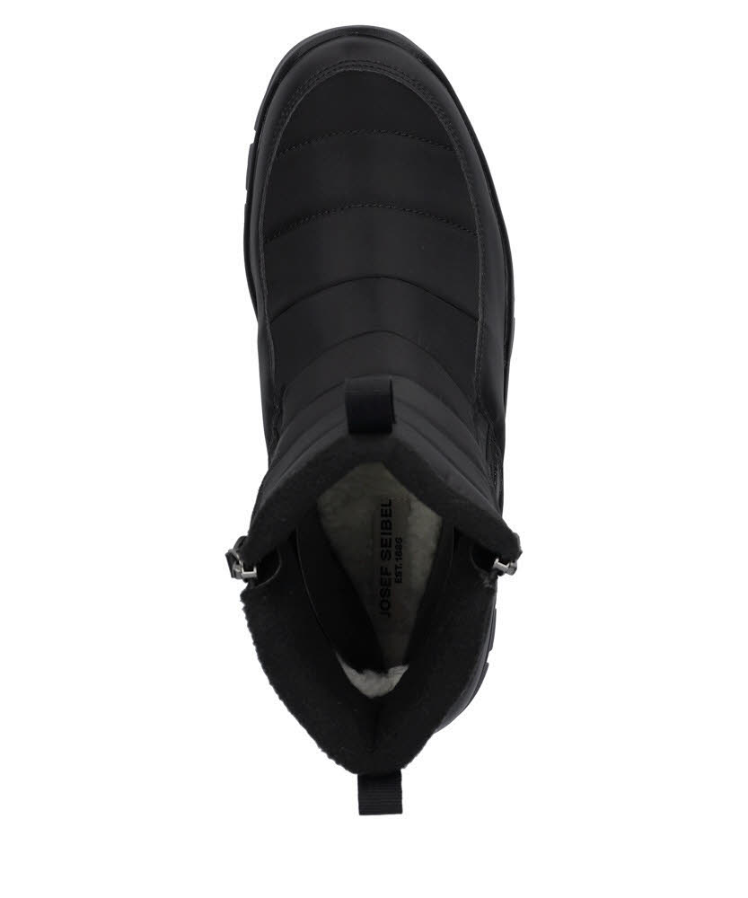 Josef Seibl Alaska 51 Herren Stiefel Freizeitstiefel gefüttert schwarz
