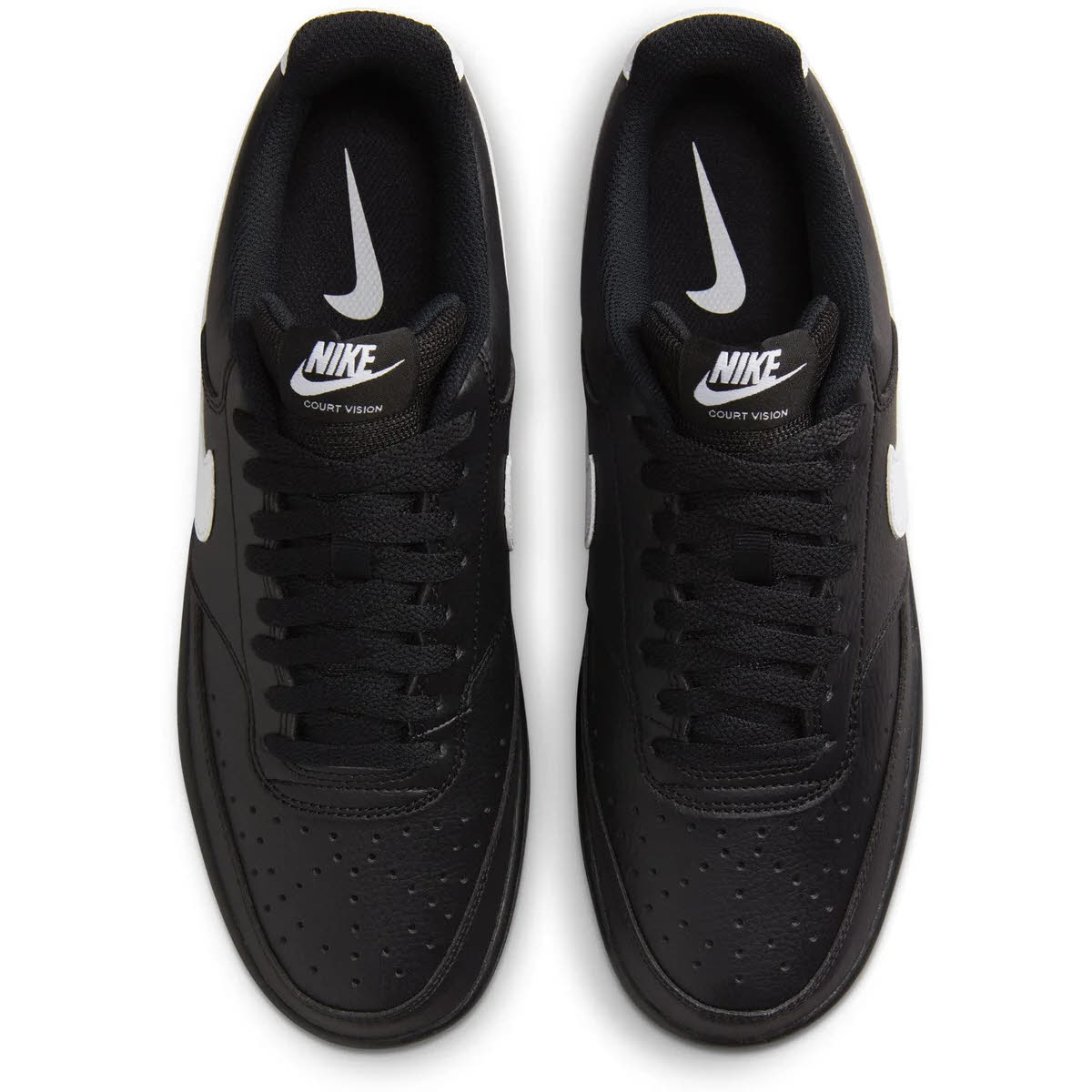 Nike Court Vision Low Herren schwarz