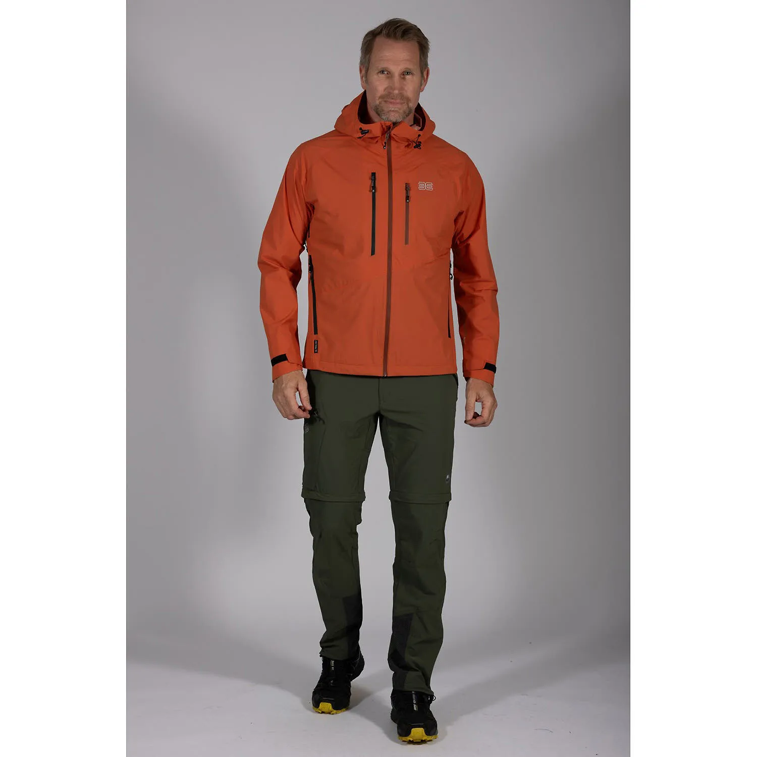 Maul Matterhorn Herren Regenjacke Windjacke orange