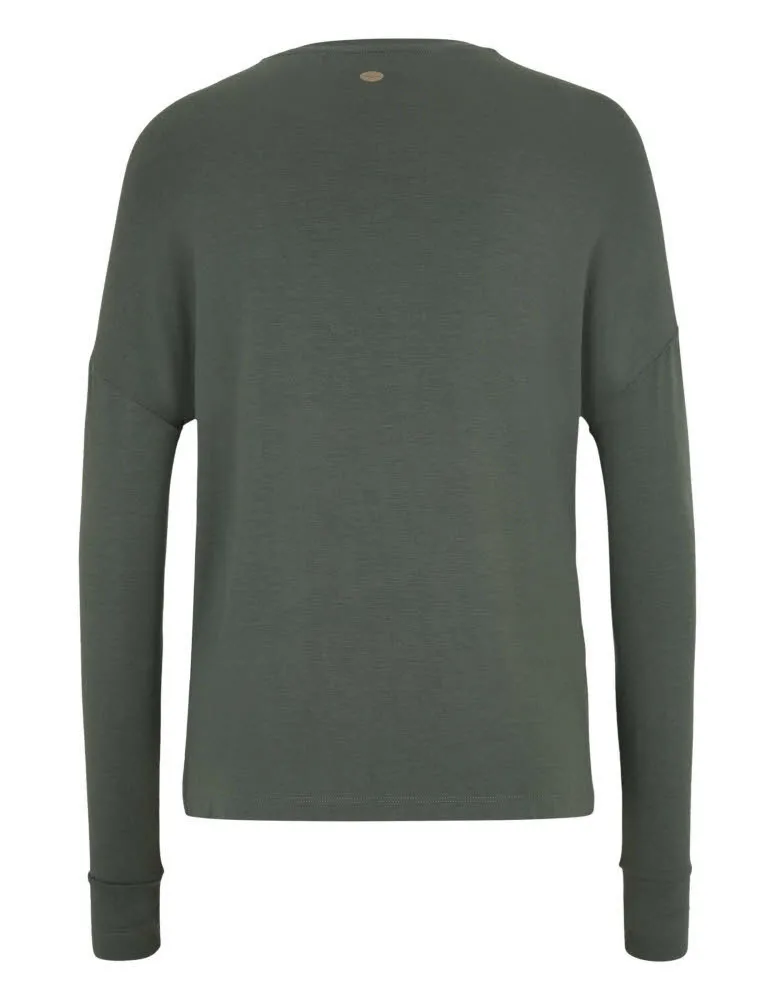 Venice Beach Winona Damen Langarmshirt Funktionsshirt pine