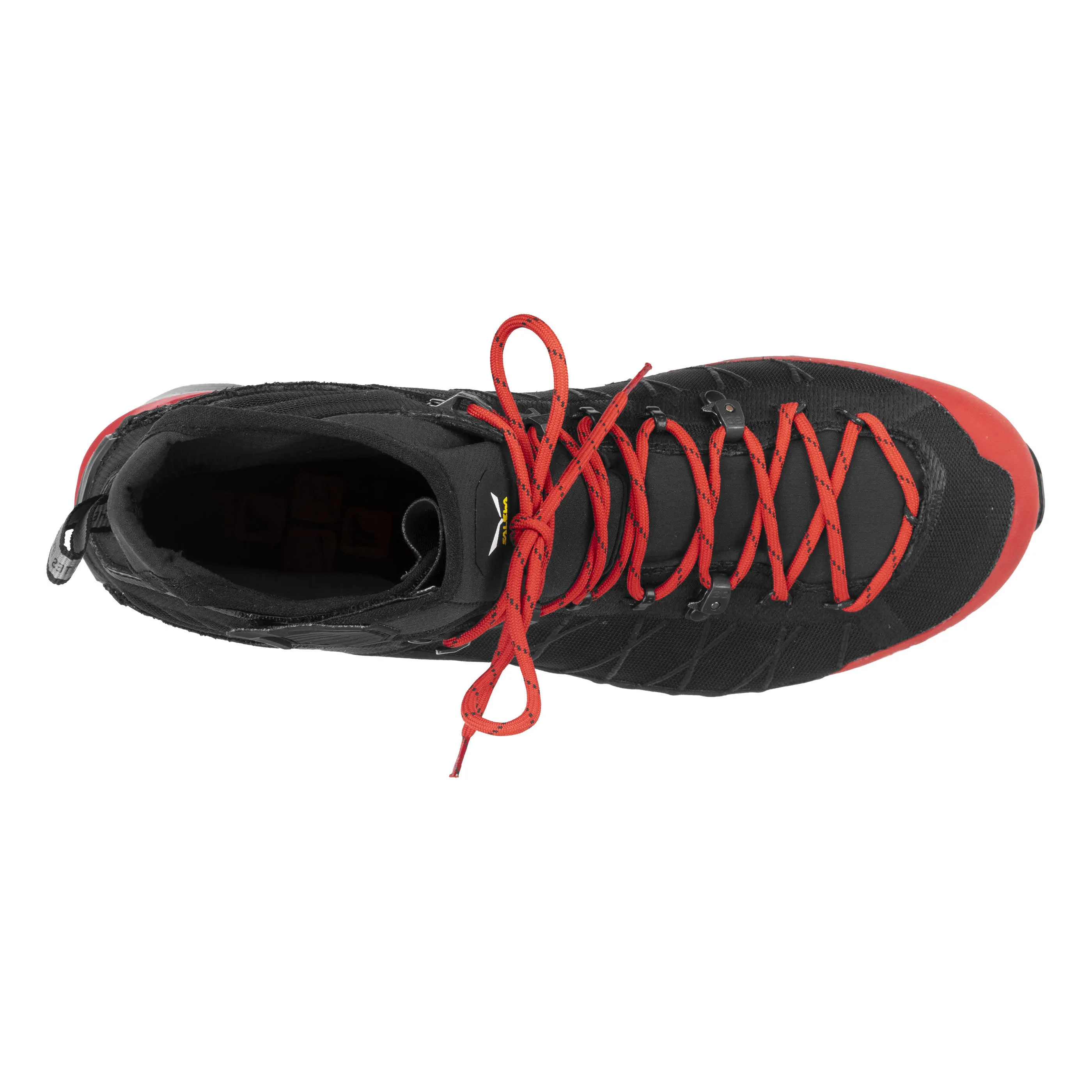 Salewa ORTLES LIGHT MID PTX BOOT M Bergschuh Damen schwarz rot