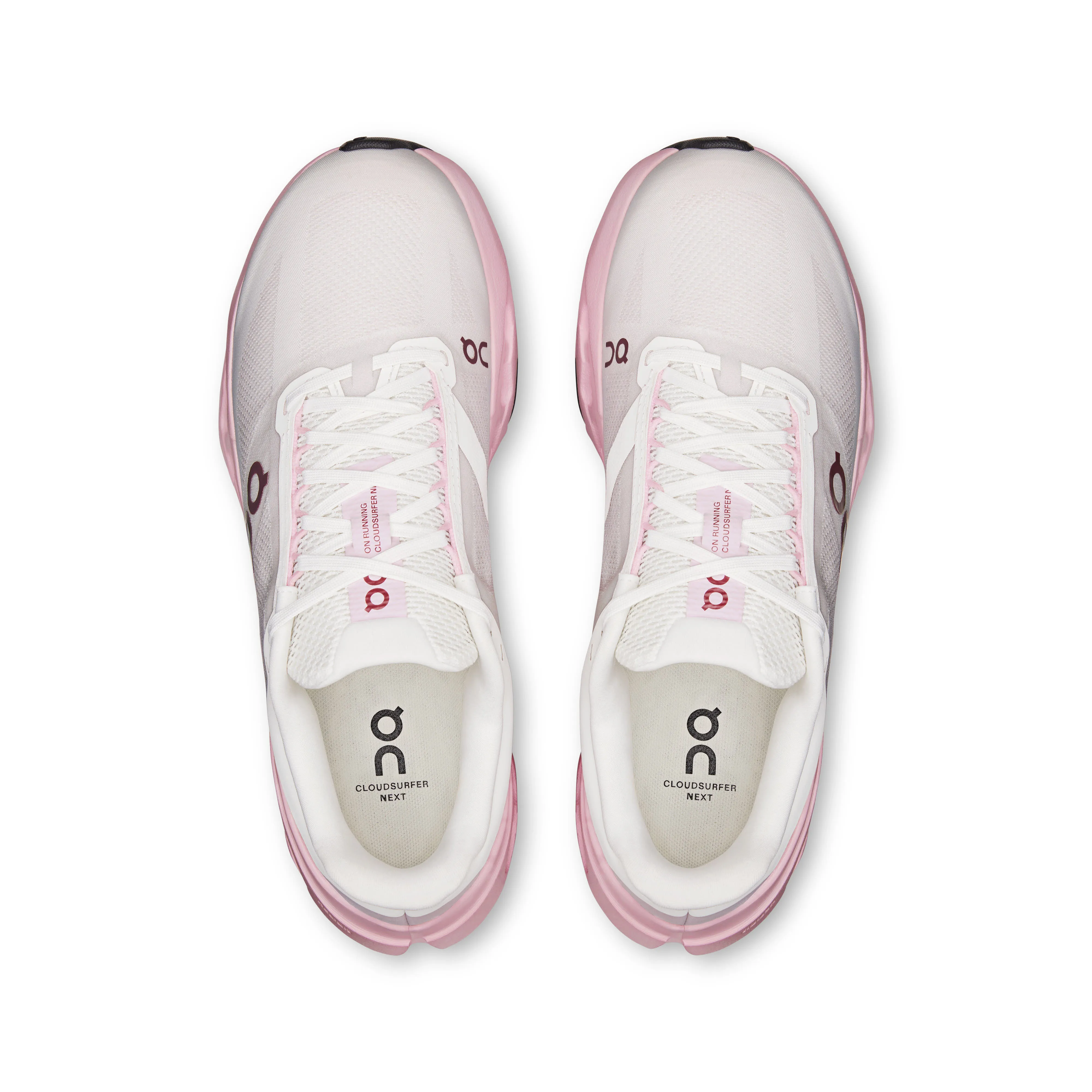 ON CLOUDSURFER NEXT Damen Laufschuhe Joggingschuhe peony/ivory
