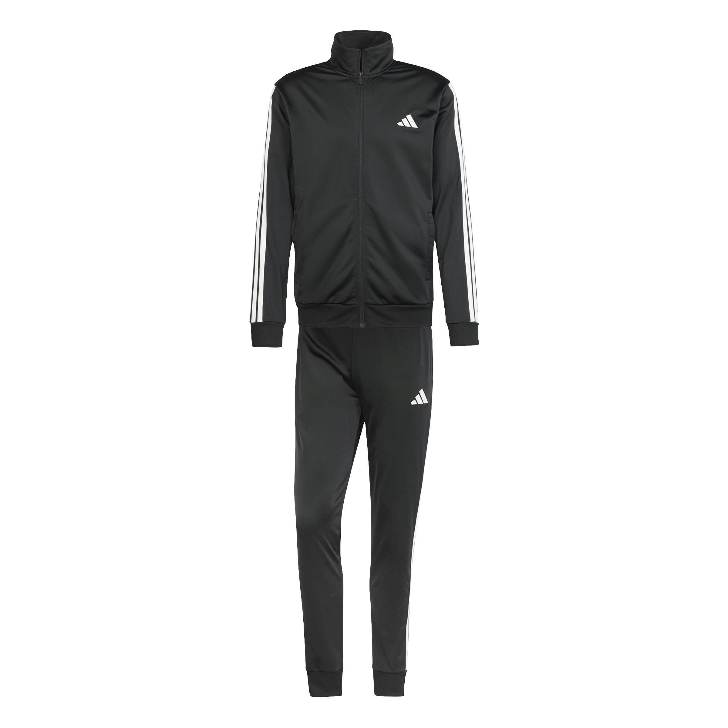 adidas M 3S Tr Tt Ts Herren Trainingsanzug schwarz/weiß