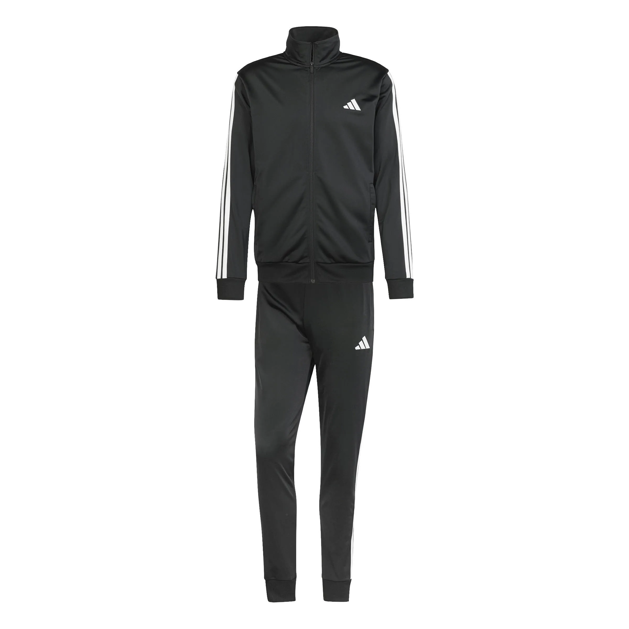 adidas M 3S Tr Tt Ts Herren Trainingsanzug schwarz/weiß